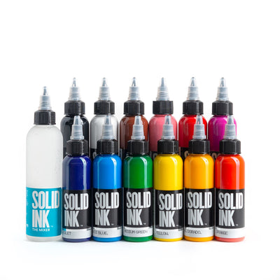 Solid Ink Prepackaged Opaque 12 Color Set