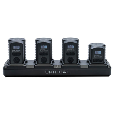 Critical Connect V1 Universal Battery & QUAD Dock Bundle