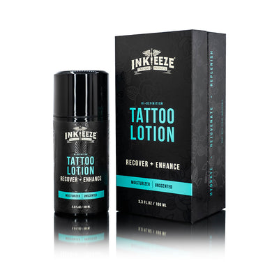 Inkeeze Hi-Definition Aftercare Tattoo Lotion - 3.3oz